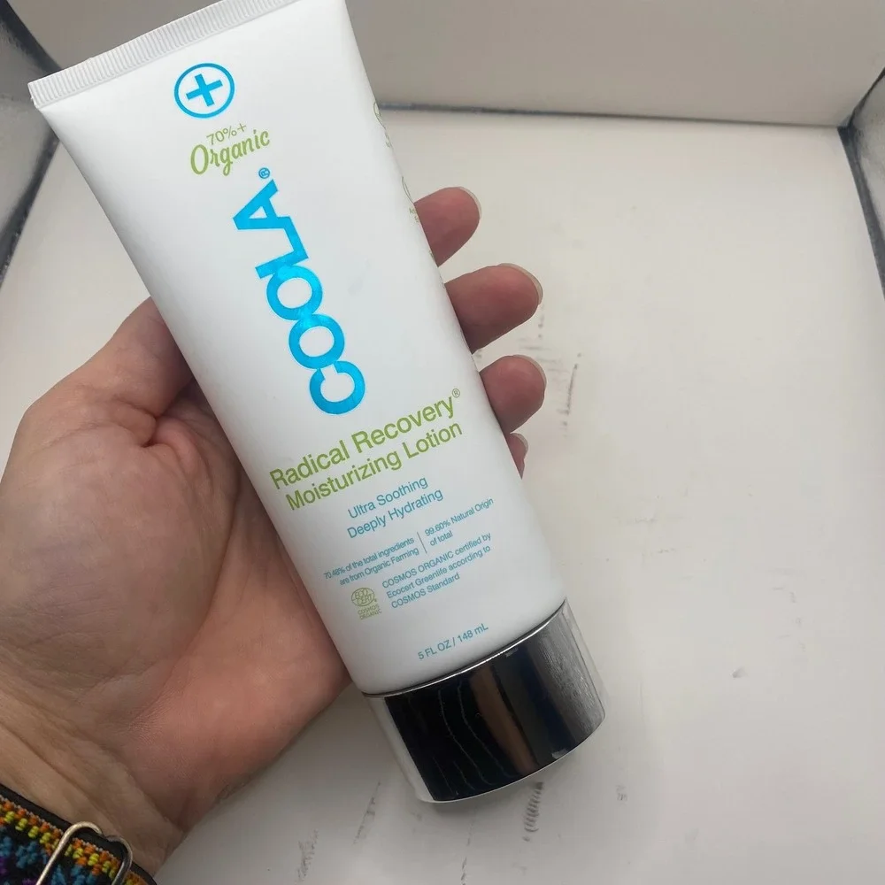 NEW COOLA Organic Radical Recovery Body Lotion Aloe Vera Sunburn Relief 5 Fl Oz